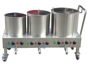 Bộ ba nồi nấu phở 20-80-120L điện