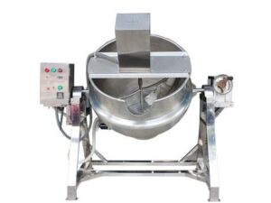 Chảo xào công suất lớn có cánh khuấy lệch tâm 150L