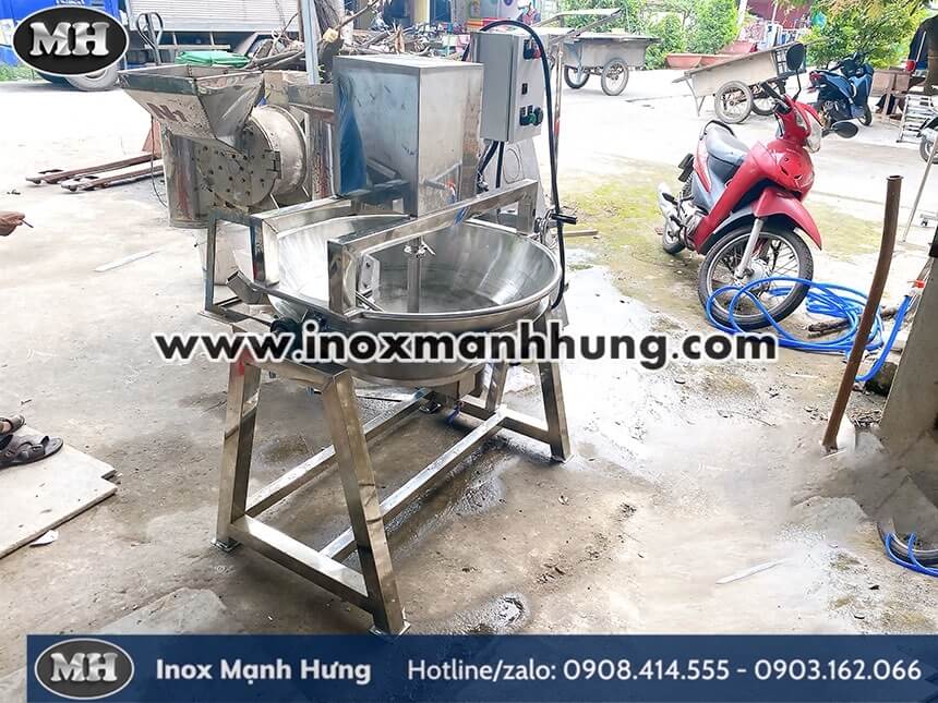 Chảo xào nhân tay quay điện và chảo xào nhân gas loại nào tốt hơn ? 5