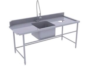 Chau Rua Inox Co Lo Xa Rac Dung Kem Theo May Rua Chen