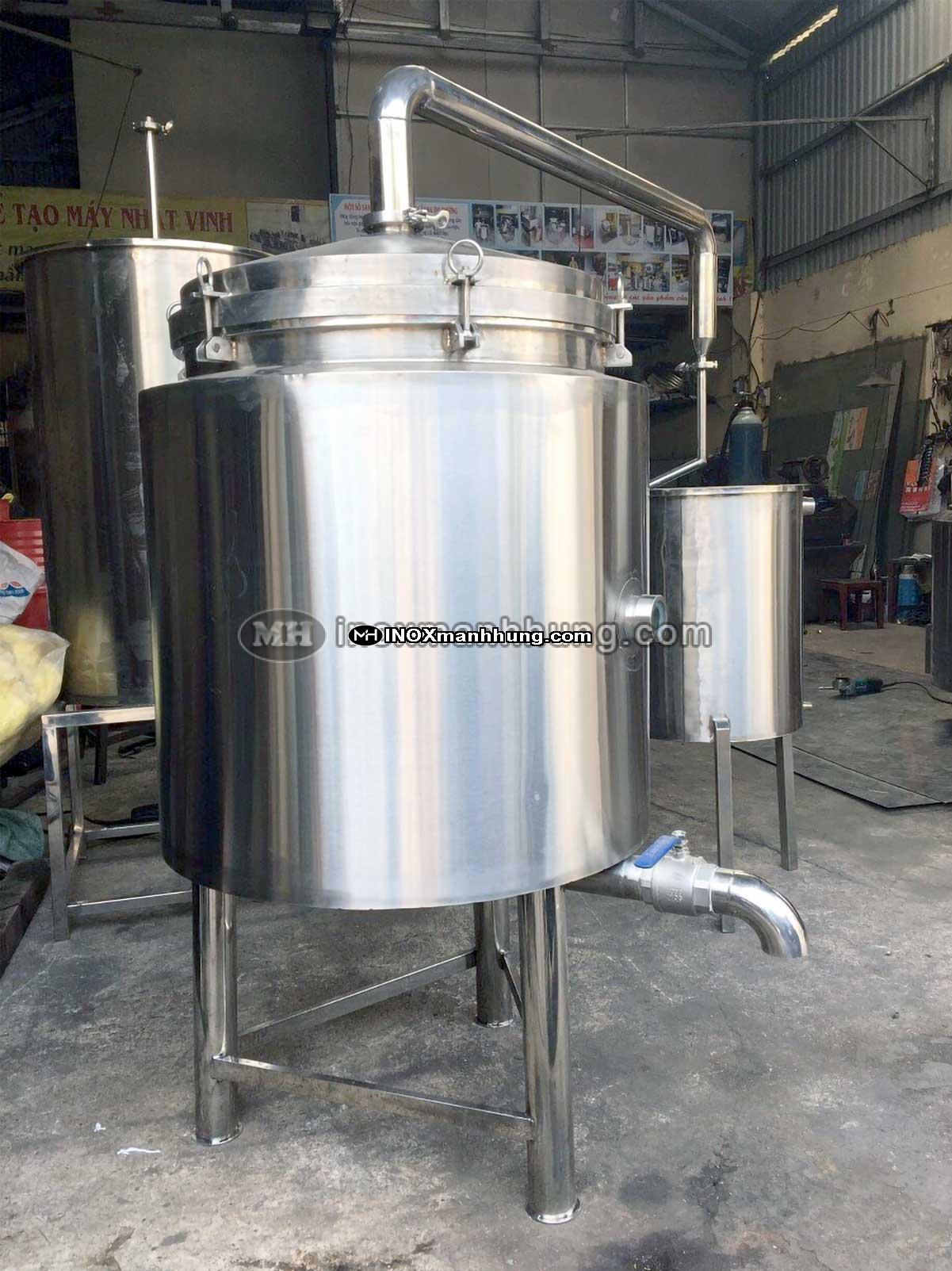 Hướng dẫn vận hành khởi động nồi nấu rượu 5