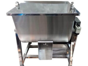 Máy quết chả cá nằm ngang