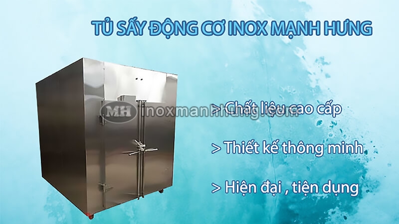 Máy sấy thực phẩm có ưu điểm gì ? 3