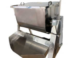 Máy trục nằm ngang trộn thịt làm lạp xưởng 50kg