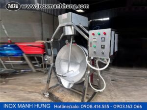 Quy Trinh Lam Banh Trung Thu Su Dung May Sen Nhan Don Gian