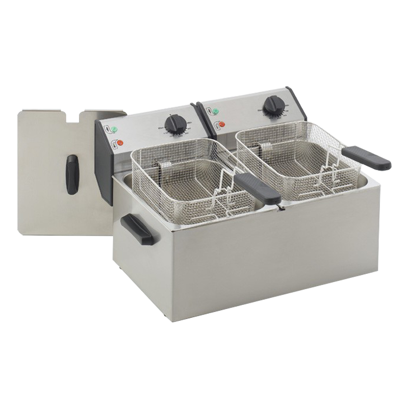 Roller grill Fd 50d bếp chiên nhúng đôi 2 Roller grill Fd 50d bếp chiên nhúng đôi 1