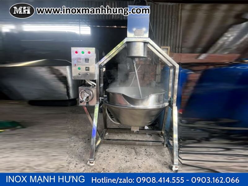 Vận hành nồi sên nhân giúp nhân bánh dẻo mềm “bất bại” trong chế biến 12 Vận hành nồi sên nhân giúp nhân bánh dẻo mềm “bất bại” trong chế biến 11