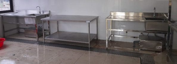 Bàn chậu rửa 1 hố có bàn lệch phải 4
