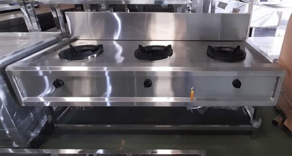 Bếp Á 3 họng đốt kiềng gang 2