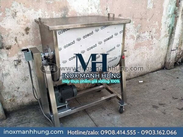 Máy trộn cơm 100kg công nghiệp 4