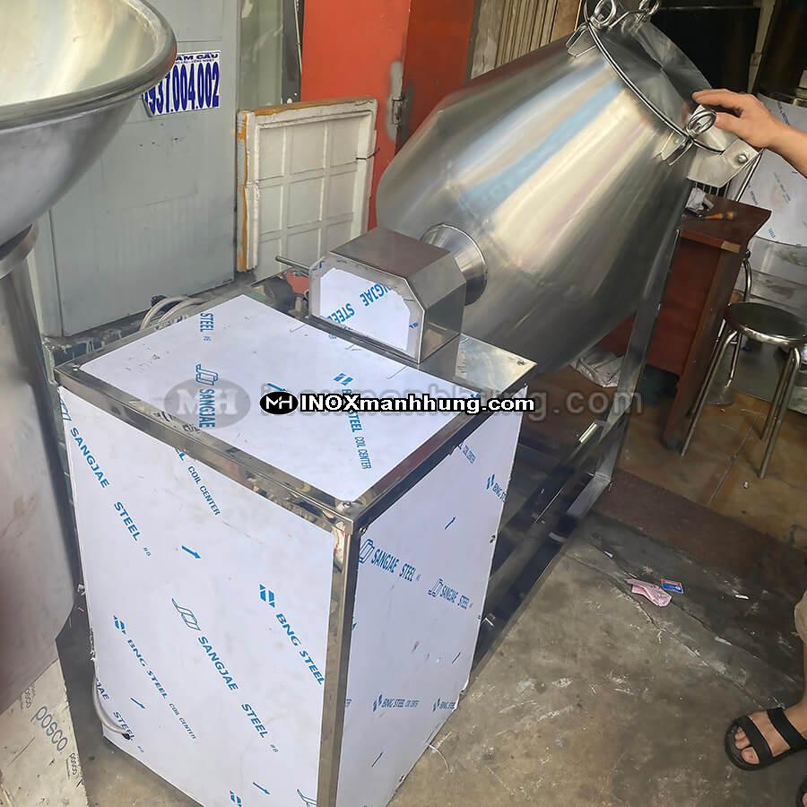 Thiết bị trộn bột dạng trống 60l 3 Thiết bị trộn bột dạng trống 60l 2
