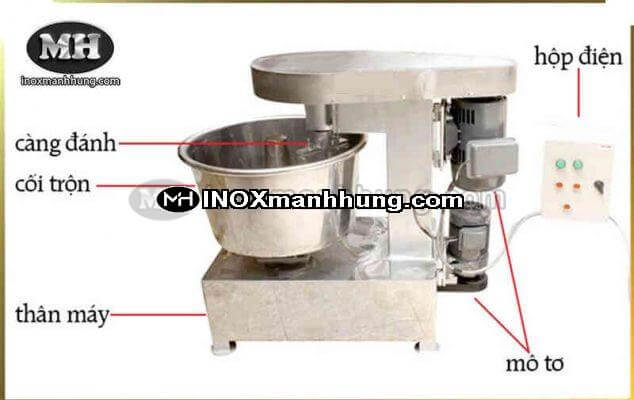 Thiết bị trộn bột làm bánh 4