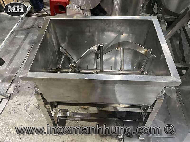 Thiết bị trộn bột ngũ cốc nằm ngang công nghiệp 5 Thiết bị trộn bột ngũ cốc nằm ngang công nghiệp 4