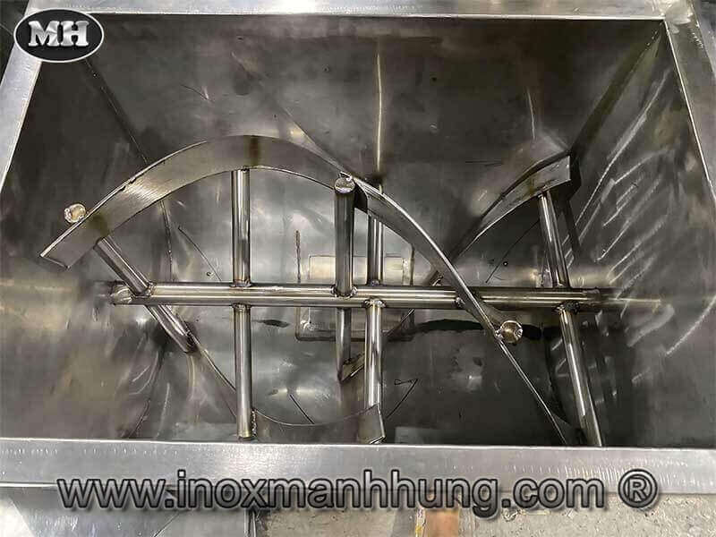 Thiết bị trộn bột ngũ cốc nằm ngang công nghiệp 10