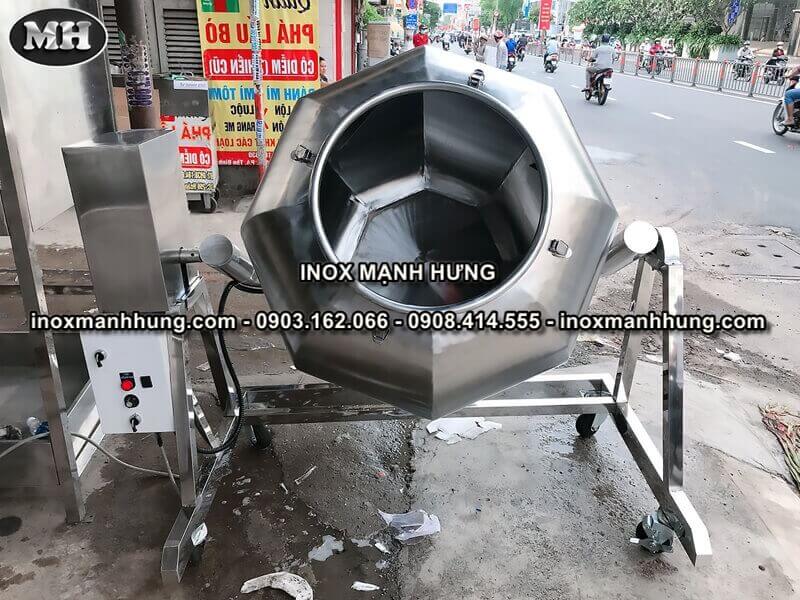 Máy trộn bột làm bánh tráng dạng lồng quay 3 Máy trộn bột làm bánh tráng dạng lồng quay 2