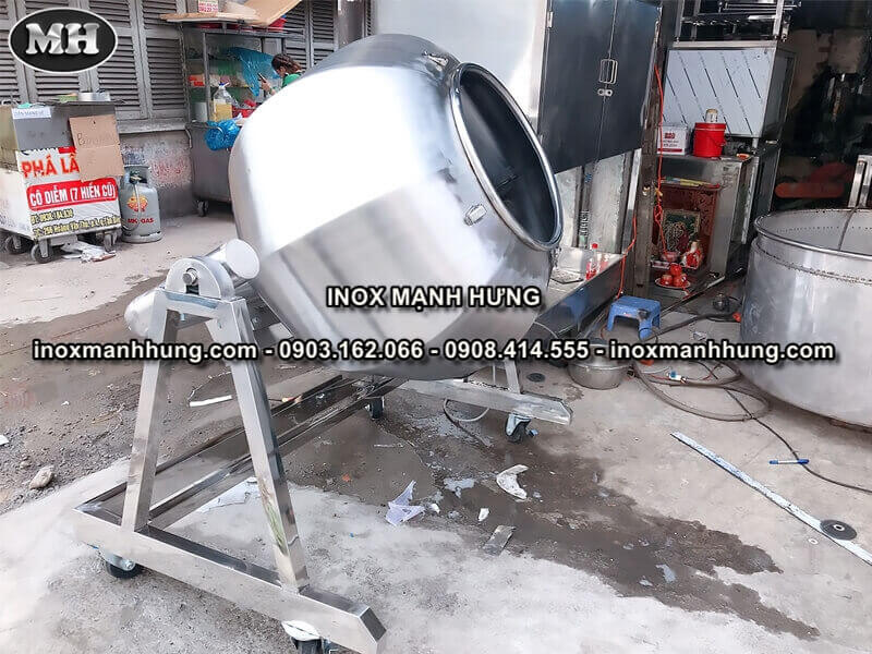 Máy trộn bột làm bánh tráng dạng lồng quay 8