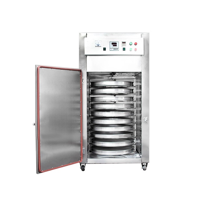 Tủ sấy nhiệt đối lưu dạng xoay 10 khay 3 Tủ sấy nhiệt đối lưu dạng xoay 10 khay 2