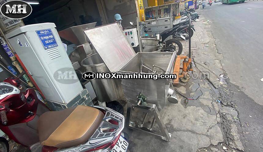 Thiết bị trộn bột nằm ngang mini 7 Thiết bị trộn bột nằm ngang mini 6