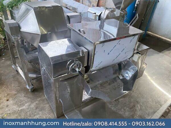 Thiết bị trộn bột khô nằm ngang 15kg 2