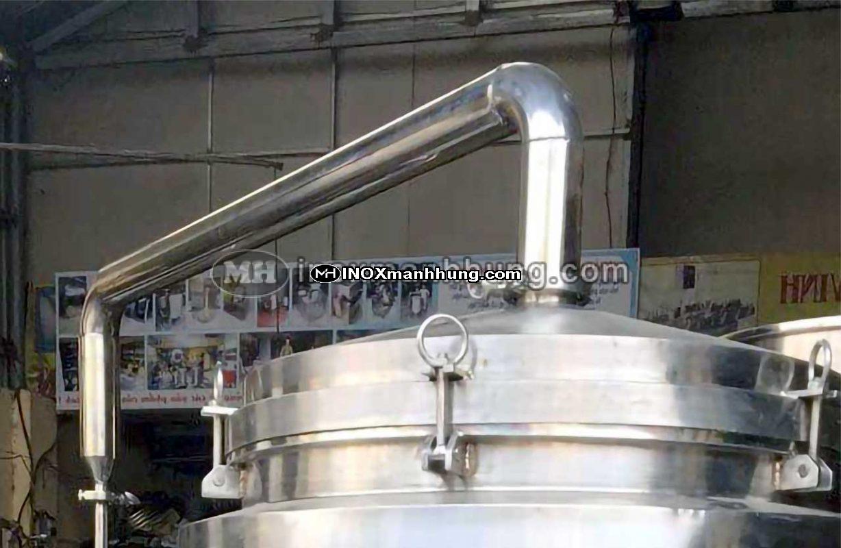 Nồi nấu rượu 10kg/ mẻ 8