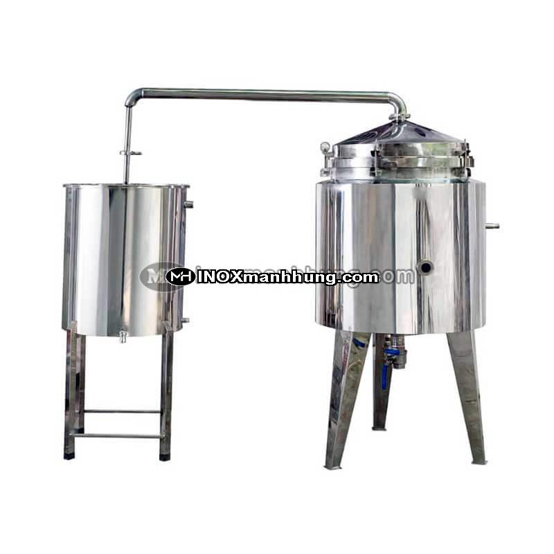 Nồi nấu rượu 10kg/ mẻ 12