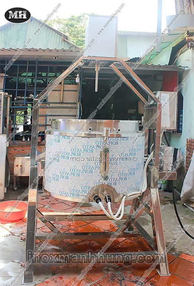 Nồi nấu thảo dược có cánh khuấy 2