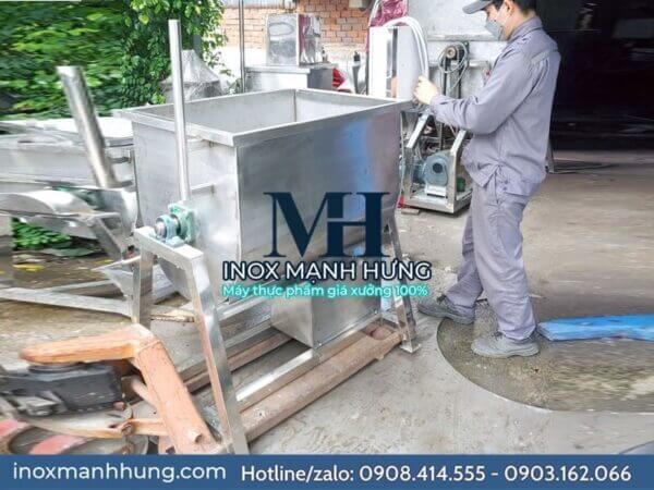 Thiết bị trộn bột hóa chất dạng khô 6