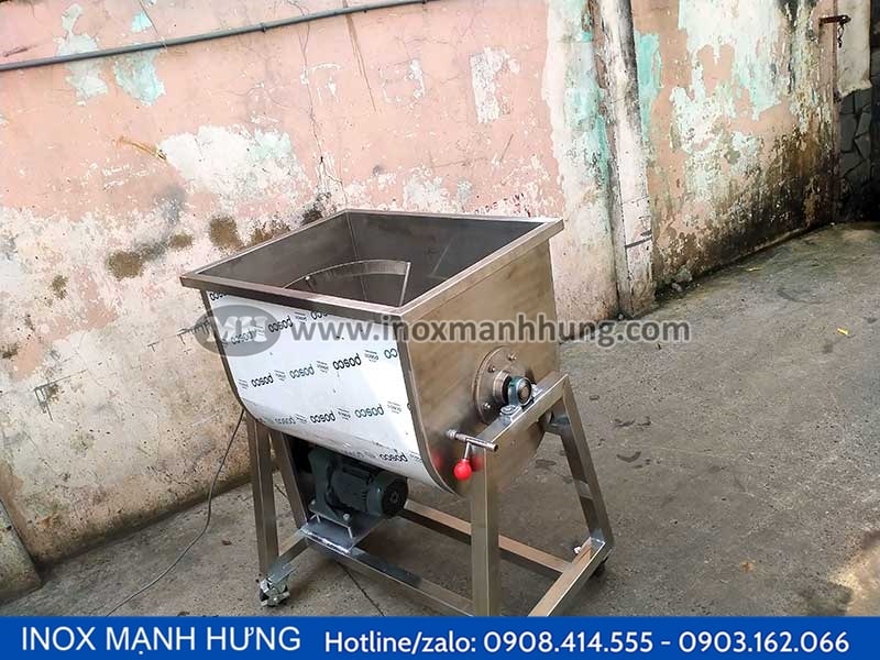 Máy trộn có gia nhiệt dạng lồng quay 6