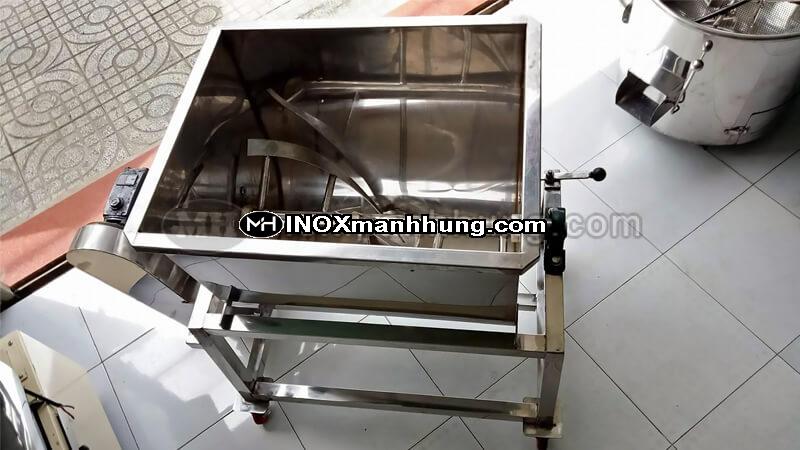 Máy trộn có gia nhiệt dạng lồng quay 8