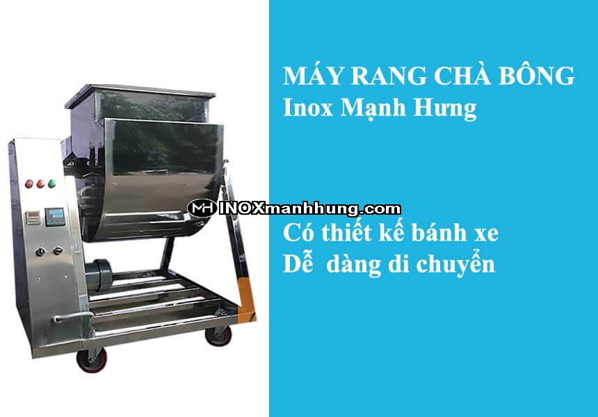 Máy rang chà bông 10kg 6