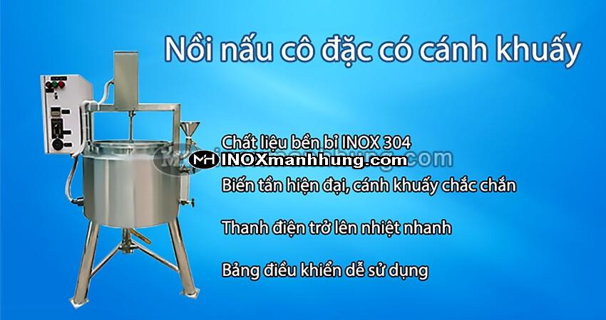 Nồi nấu thực phẩm có cánh khuấy 2