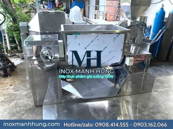 Máy quết chả cá nằm ngang 8