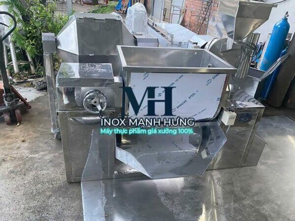 Máy quết chả cá nằm ngang 12