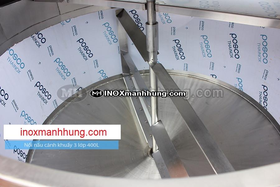 Nồi nấu có cánh khuấy 50l 6