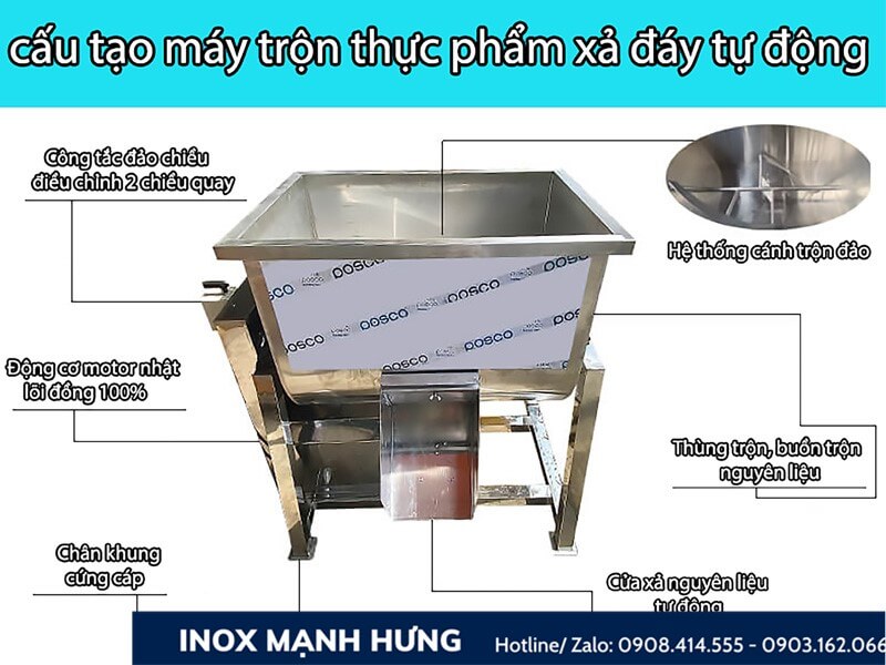 Máy trộn gia vị công nghiệp 11 Máy trộn gia vị công nghiệp 10