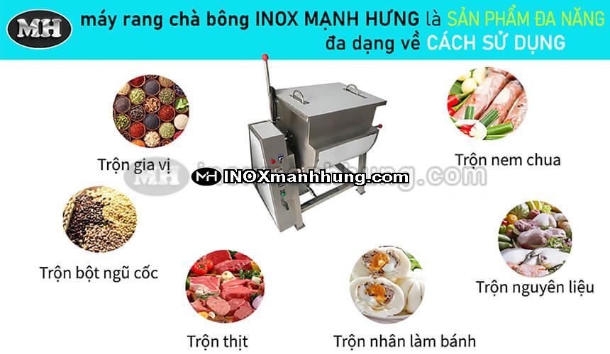 Máy rang chà bông 10kg 14