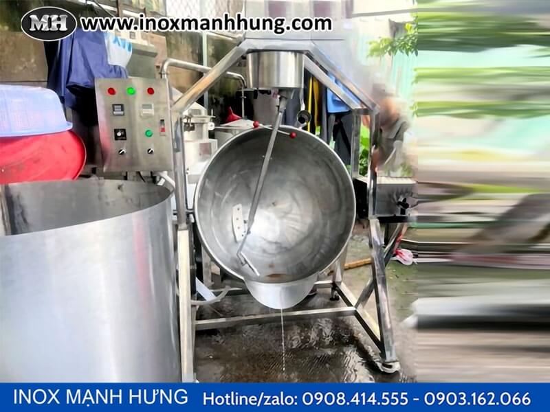 Chảo xào nhân lực nghiệp 100l 13 Chảo xào nhân lực nghiệp 100l 12