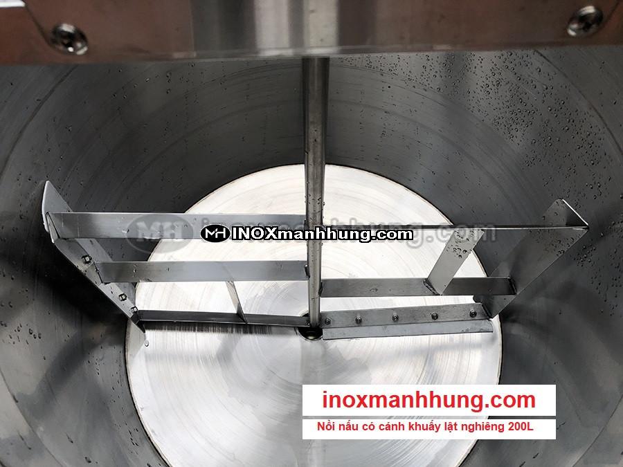 Nồi nấu có cánh khuấy 100l 4