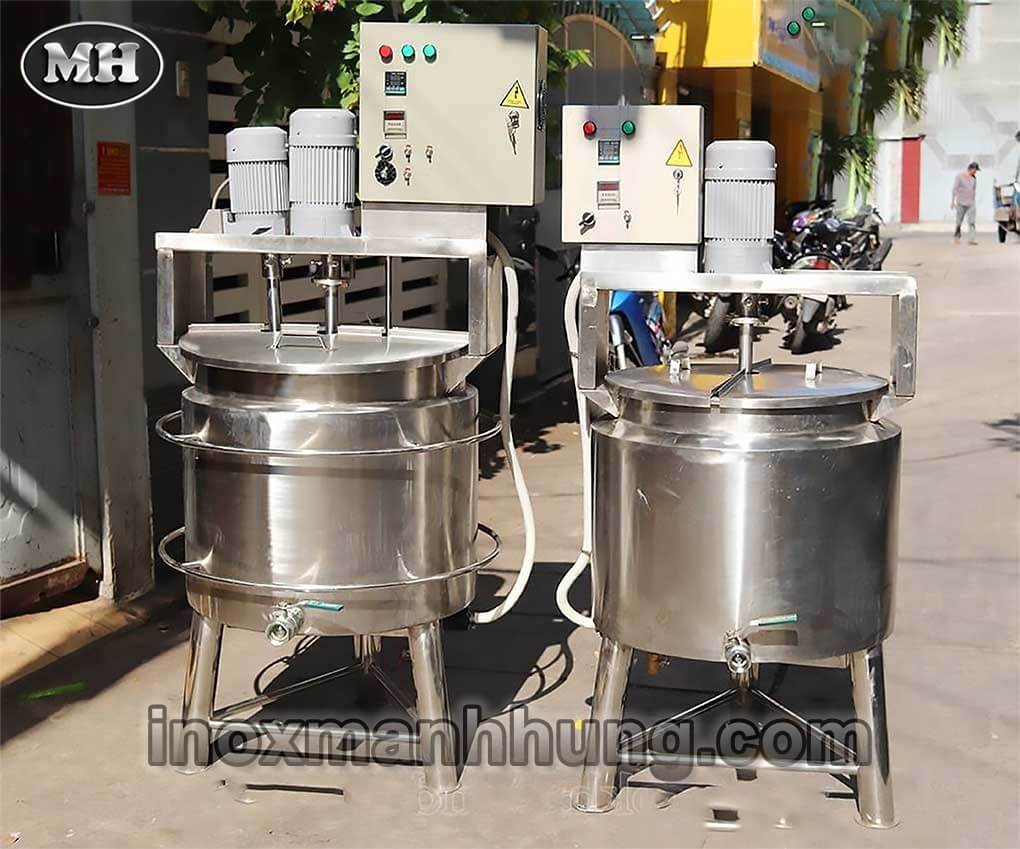 Nồi nấu có cánh khuấy 100l 11 Nồi nấu có cánh khuấy 100l 10