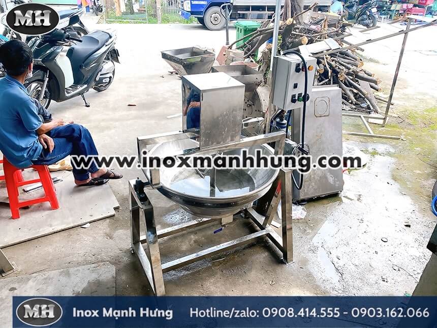 Chảo xào nhân thực phầm 150l 9 Chảo xào nhân thực phầm 150l 8