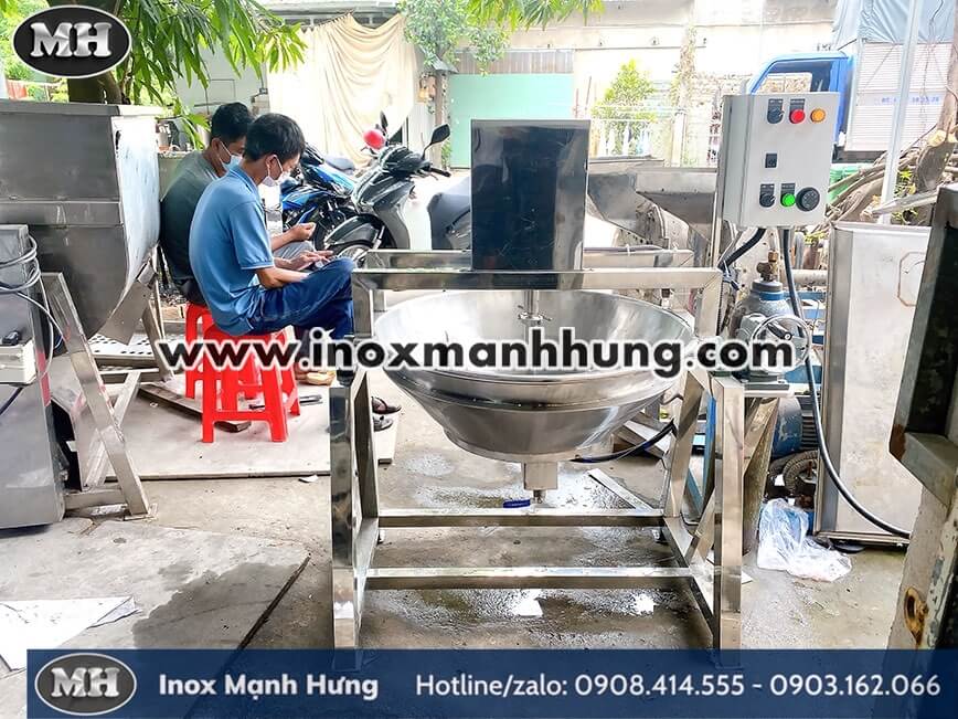 Chảo xào nhân thực phầm 150l 11 Chảo xào nhân thực phầm 150l 10