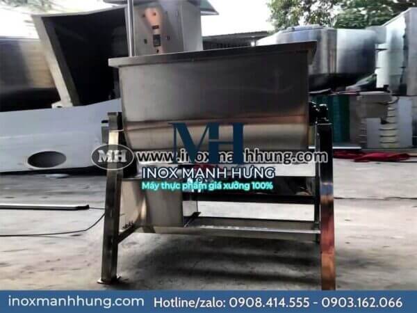 Máy rang chà bông bằng điện 2