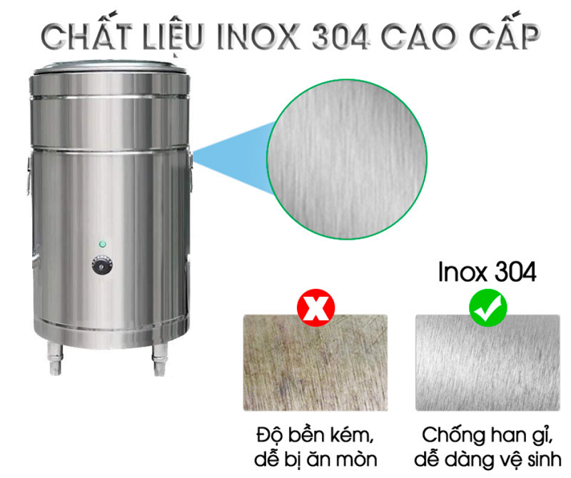Hướng dẫn vận hành nồi nấu phở bằng điện