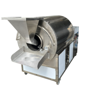 Máy rang hạt inox công nghiệp 2 Máy rang hạt inox công nghiệp