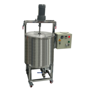 Nồi gia nhiệt nấu sữa 100 lít 2 Nồi gia nhiệt nấu sữa 100 lít